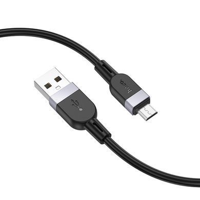 Кабель для зарядки 3м MicroUSB Android HOCO X109 Energy 2.4A Чорний
