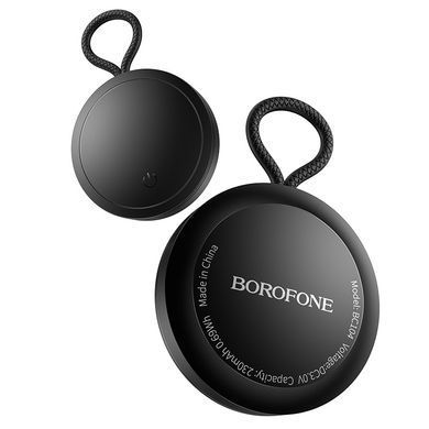 Розумний брелок для пошуку ключів, сумки, гаманця BOROFONE BC104 Чорний