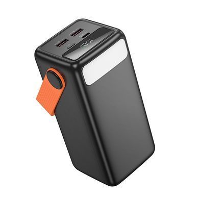 Павербанк 50000mAh зі швидкою зарядкою 22.5W та ліхтарем BOROFONE BJ66A 2USB/1Type-C Чорний