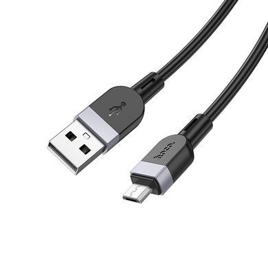 Кабель для зарядки 3м MicroUSB Android HOCO X109 Energy 2.4A Чорний