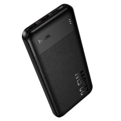Павербанк 10000mAh зі швидкою зарядкою 22.5W HOCO J159 2USB, 1Type-C Чорний
