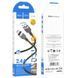 Кабель для зарядки 3м MicroUSB Android HOCO X109 Energy 2.4A Чорний