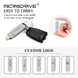 Флешка металева 2в1 512ГБ USB-Lightning для Apple iPhone, iPad, iPod, комп'ютера Microdrive 512GB OTG