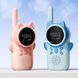 Дитяча рація Walkie Talkie D25 (2 шт) з радіусом дії до 3 км Рожевий/Блакитний