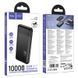 Павербанк 10000mAh зі швидкою зарядкою 22.5W HOCO J159 2USB, 1Type-C Чорний