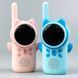 Дитяча рація Walkie Talkie D25 (2 шт) з радіусом дії до 3 км Рожевий/Блакитний