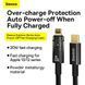 Кабель для зарядки та передачі даних Type-C - Lightning Baseus Explorer Series Auto Power-Off 20W, 1m (CATS000001) Черный 56864