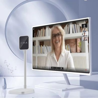 Веб-камера для комп'ютера Kisonli D1 Standing 4K 5P з автофокусом і мікрофоном Білий 55896