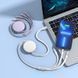 Кабель 3в1 MicroUSB + Type-C + Lightning HOCO X78 1м, 2A для зарядки Чорний