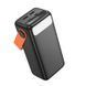 Павербанк 40000mAh зі швидкою зарядкою 22.5W та ліхтарем BOROFONE BJ66 2USB/1Type-C Чорний