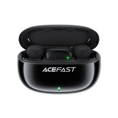 Мікрофон-петличний подвійний безпровідний з зарядним кейсом ACEFAST R2 300mAh, -38dBFS, Type-C Чорний