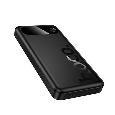 Повербанк павербанк з швидкою зарядкою PD20W HOCO J154 Victorious 10000mAh 2USB + Type-C 22.5W Чорний