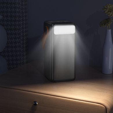 Павербанк повербанк 60000mAh зі швидкою зарядкою 22.5W та ліхтарем BOROFONE BJ66B 2USB/1Type-C Чорний