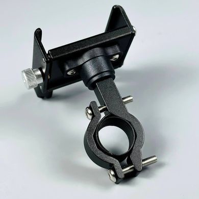 Тримач для телефону на велосипед, мопед, мотоцикл BG-2953 Чорний 56547