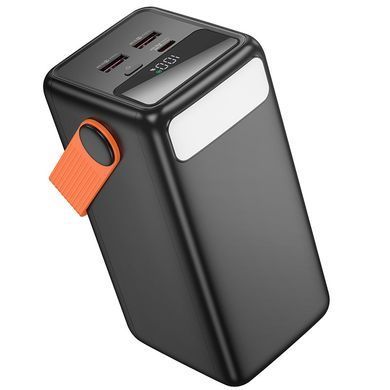 Павербанк повербанк 60000mAh зі швидкою зарядкою 22.5W та ліхтарем BOROFONE BJ66B 2USB/1Type-C Чорний