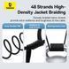 Кабель для зарядки та передачі даних USB to Lightning Baseus Gem 2.4A, 2m (P10373003111-01) Черный 56871
