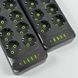 Подовжувач мережевий переноска 6м на 8 розеток + 4USB + 2Type-C UA Power F34U Чорний 63265