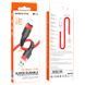 Кабель для зарядки MicroUSB Android BOROFONE BU35 1.2м Червоний