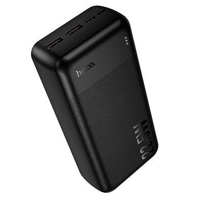Павербанк 30000mAh зі швидкою зарядкою 22.5W HOCO J159B 2USB 1Type-C Чорний