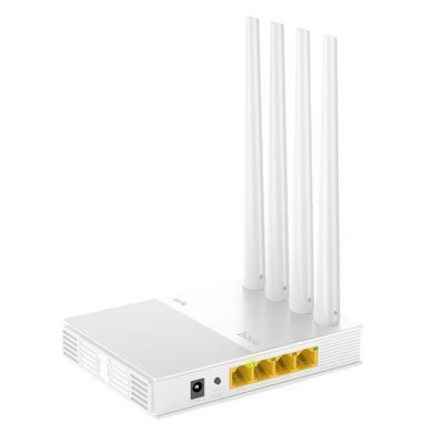 Wi-Fi роутер маршрутизатор для дому та офісу HOCO HI31 з 4 портами (1 WAN + 3 LAN) 1200 Мбіт/с Білий