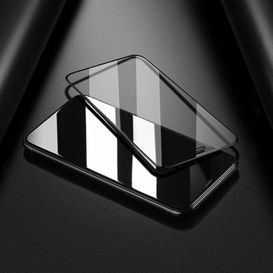 Захисне повноекранне скло загартоване для iPhone 13 mini 5.4"/2.5D рамка HOCO G1 Чорний
