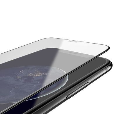 Захисне повноекранне скло загартоване для iPhone 13 mini 5.4"/2.5D рамка HOCO G1 Чорний
