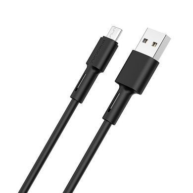 Кабель для зарядки MicroUSB Android BOROFONE BX31 1м Чорний