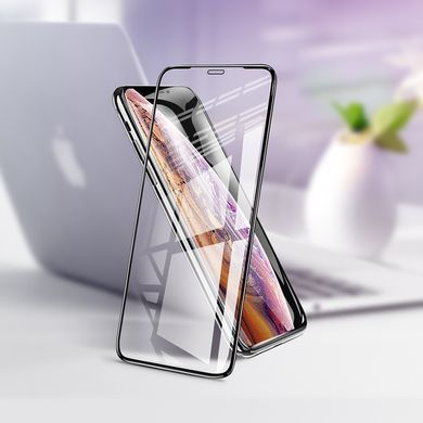Захисне повноекранне скло загартоване для iPhone 13 mini 5.4"/2.5D рамка HOCO G1 Чорний