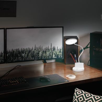LED лампа настiльна з акумулятором TITANUM TLTF-011W 6W 2700-6000K Білий