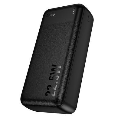 Павербанк 30000mAh зі швидкою зарядкою 22.5W HOCO J159B 2USB 1Type-C Чорний
