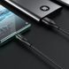 Кабель для зарядки телефону MicroUSB Android HOCO Shadow U93 120см |2.4A| Чорний