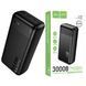 Павербанк 30000mAh зі швидкою зарядкою 22.5W HOCO J159B 2USB 1Type-C Чорний
