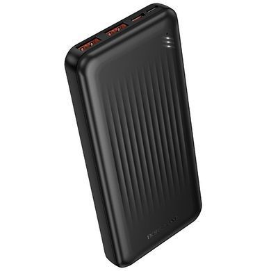Павербанк 10000мА&middot;г з швидкою зарядкою 22.5Вт BOROFONE BJ80 2USB + Type-C Чорний