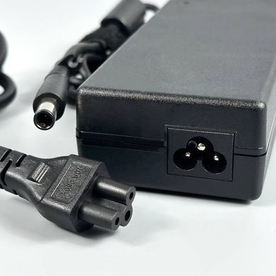 Мережевий зарядний пристрій&nbsp;для ноутбука HP 7.5&times;4.0мм, 120W, 18.5V/6.5A Чорний 61530