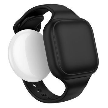 Дитячий GPS-трекер у силіконовому ремінці HOCO E91E Чорний