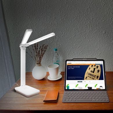LED лампа настiльна з акумулятором TITANUM TLTF-010W 7W 2700-6000K Білий