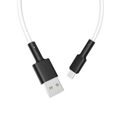 Кабель для зарядки MicroUSB Android BOROFONE BX31 1м Білий