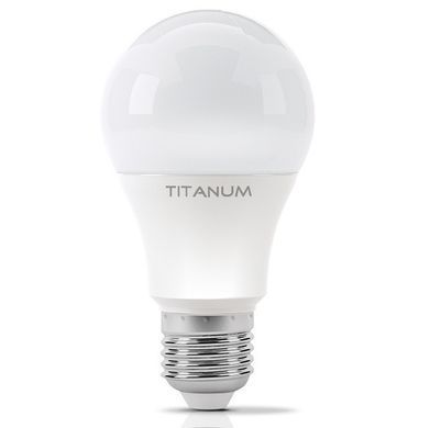 LED лампа TITANUM A60 10W E27 4100K Біле світло