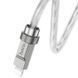 Кабель для зарядки з швидкою зарядкою PD20W Lightning Apple iphone HOCO U113 3А/1м Сірий
