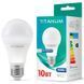 LED лампа TITANUM A60 10W E27 4100K Біле світло