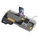 Ігрова клавіатура HOCO GM702 дротова клавіатура з rgb підсвіткою клавіатура з підставкою для зап'ясть повнорозмірна клавіатура