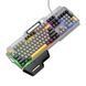 Ігрова клавіатура HOCO GM702 дротова клавіатура з rgb підсвіткою клавіатура з підставкою для зап'ясть повнорозмірна клавіатура