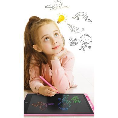 Графічний планшет 20" для малювання та нотаток LCD Panel |Multi-colour| Рожевий 44706