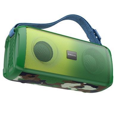 Портативна блютуз колонка BOROFONE BR26 AUX, TF card, USB, FM Камуфляж