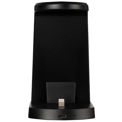 Настільна зарядна станція для iPhone/iWatch/Airpods WX035 3-in-1 10W/7.5W/5W Черный