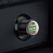 Автомобільний зарядний пристрій з кабелем Type-C to Lightning HOCO NZ6 USB/2Type-C, PD45W, 3A Чорний