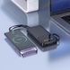 Павербанк 10000mAh з вбудованими кабелями Lightning, Type-C, Micro-USB, USB BOROFONE BJ76 2USB Чорний