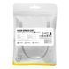 Інтернет кабель 0.5м патч-корд BASEUS CAT7 10Gigabit RJ45 плоский Чорний B00133207111-00