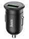 Автомобільна зарядка з швидкою зарядкою QC3.0 HOCO Z43 |1USB, 3A, QC, 18W| Чорний
