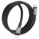 Кабель для телефона із швидкою зарядкою Type-C to&nbsp;Lightning Apple iPhone HOCO X85 Strength 100см 20W Чорний
